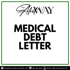 Medical Debt Removal Letter
