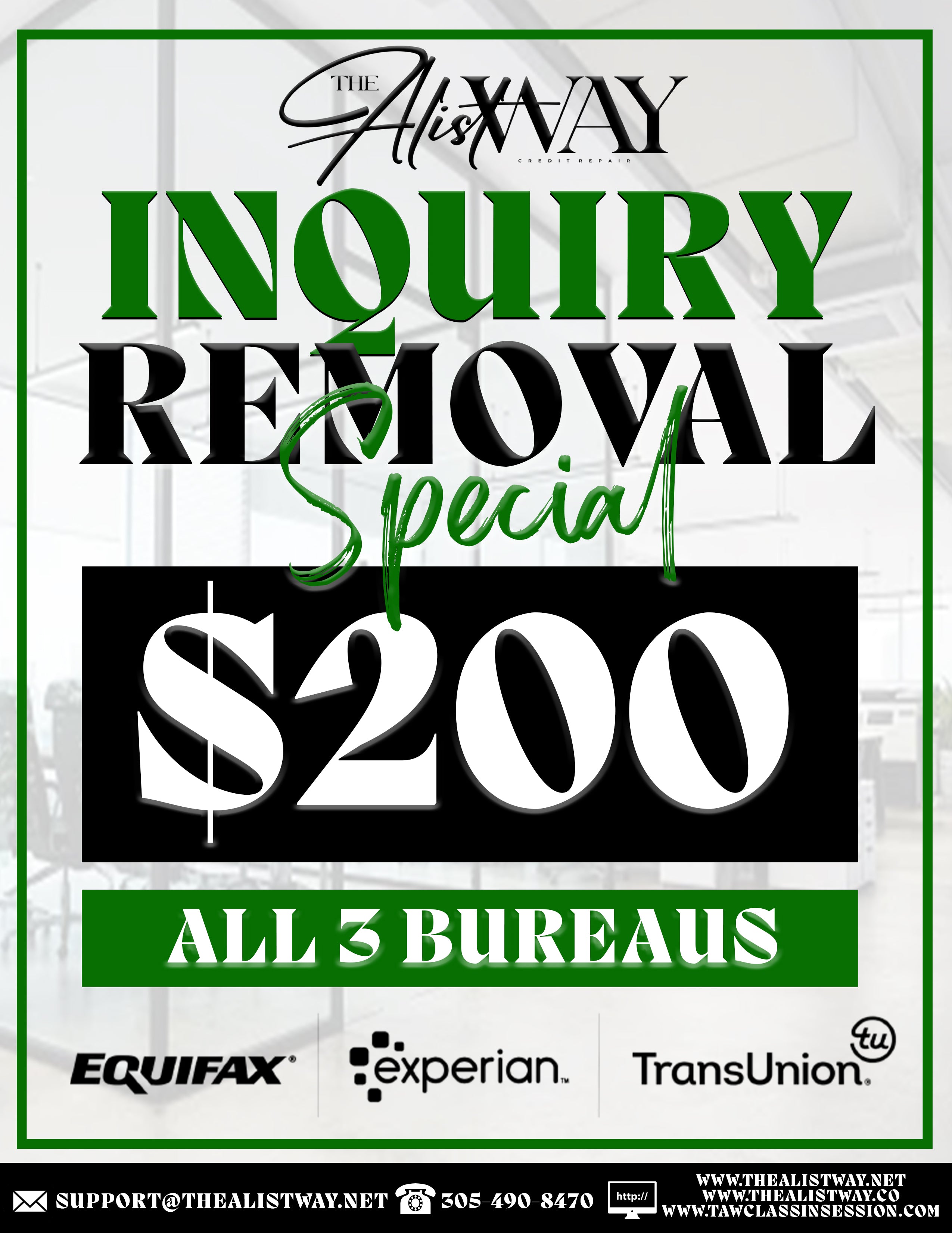 INQUIRY REMOVAL SPECIAL