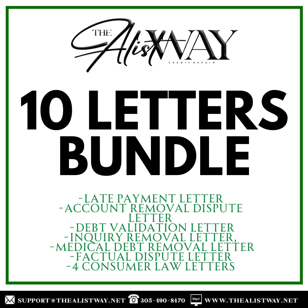 10 Letters Bundle Deal