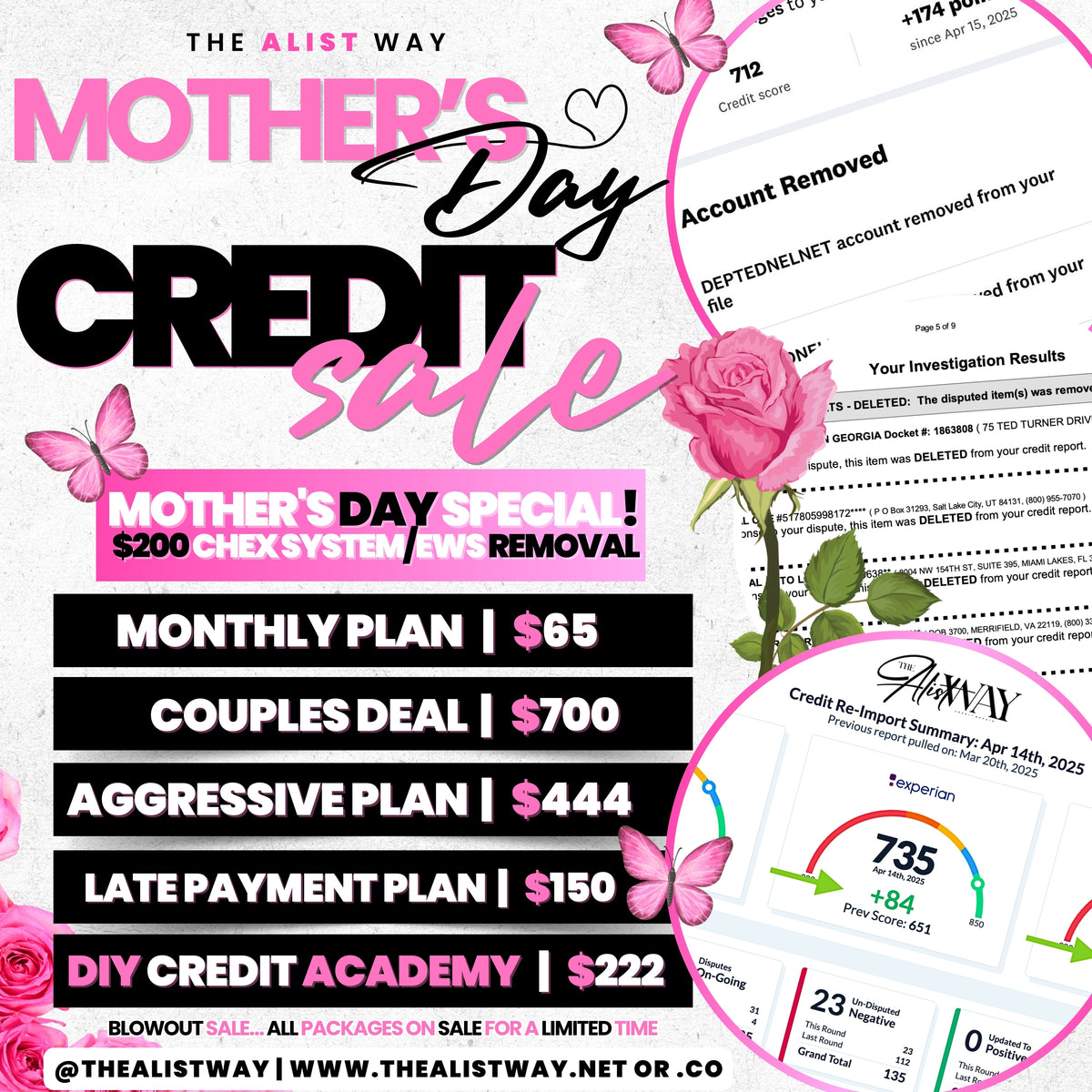 MONTHLY CREDIT REPAIR - PAYMENT PLAN PAYMENT